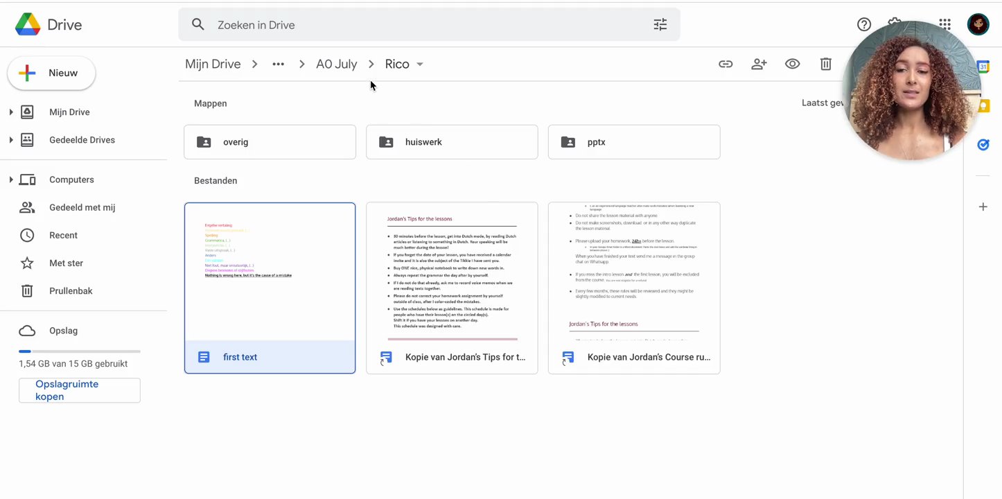 Video tutorial: Setting up Google Drive for homework submission