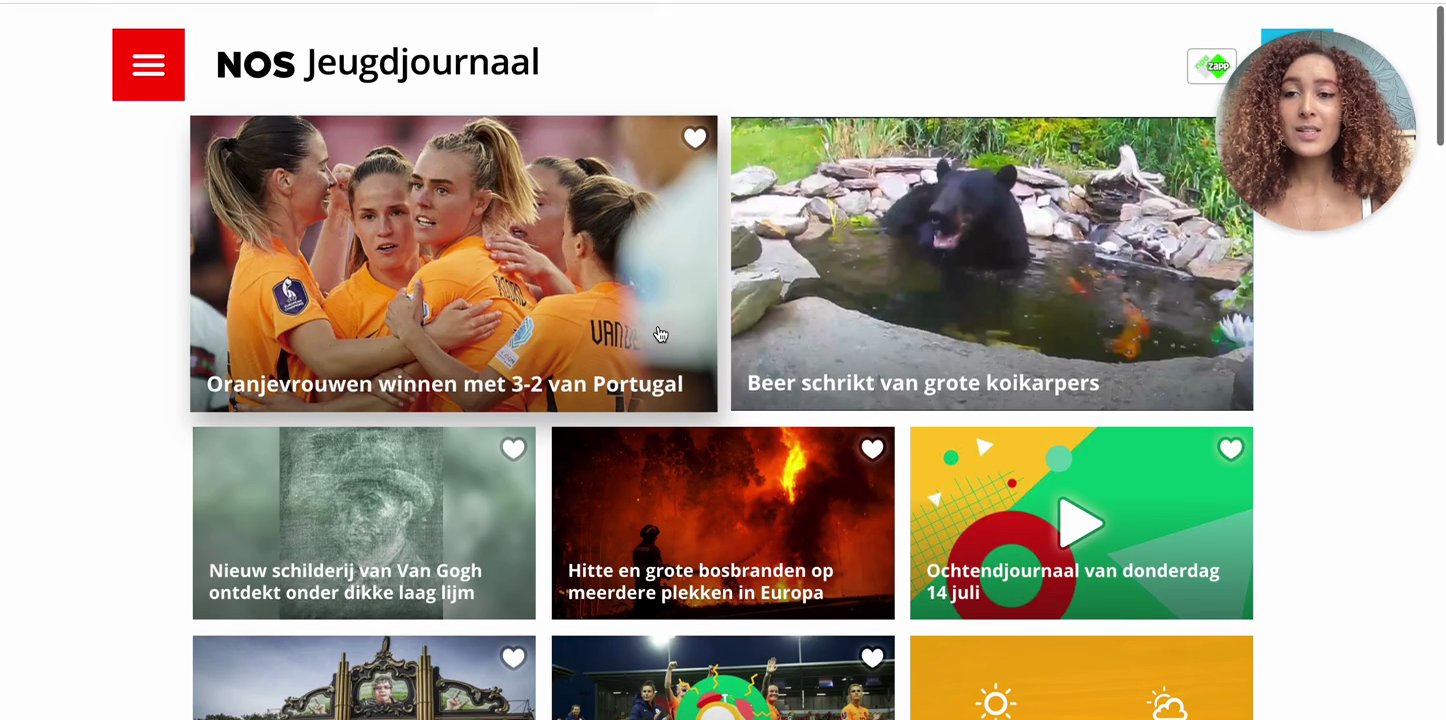 Video demonstration: Using Jeugdjournaal for Dutch reading practice